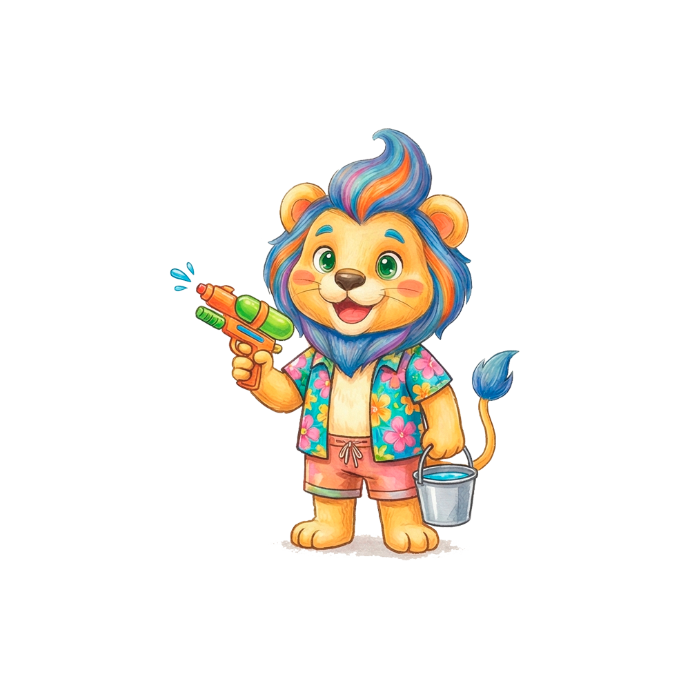 Songkran Coloring