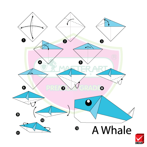 Origami_ปลาวาฬ_MasterArt