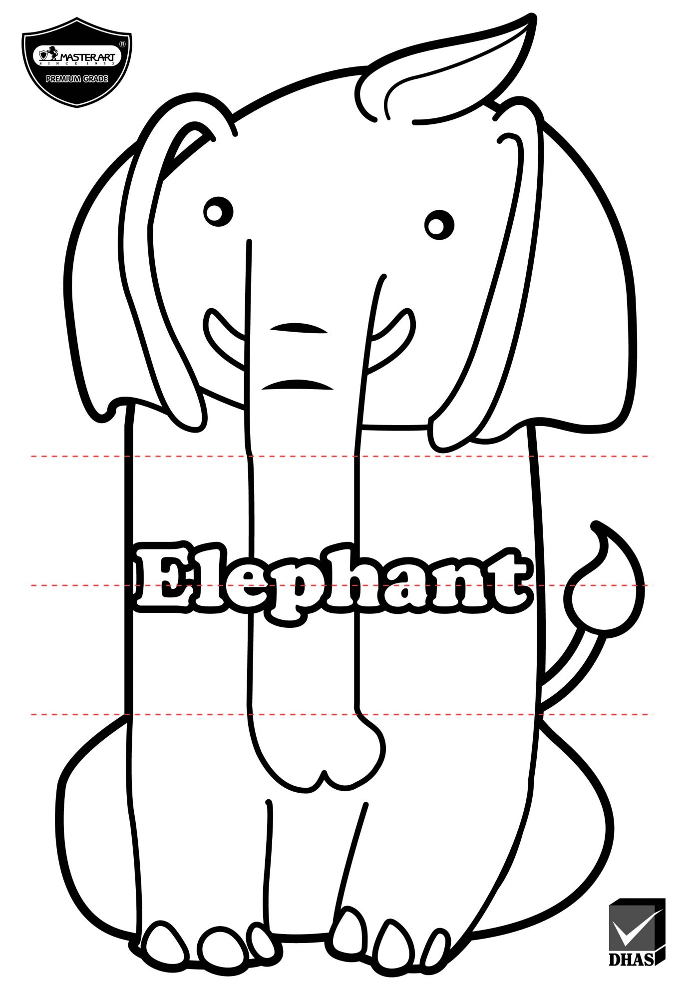 พับกระดาษ_Elephant_MasterArt