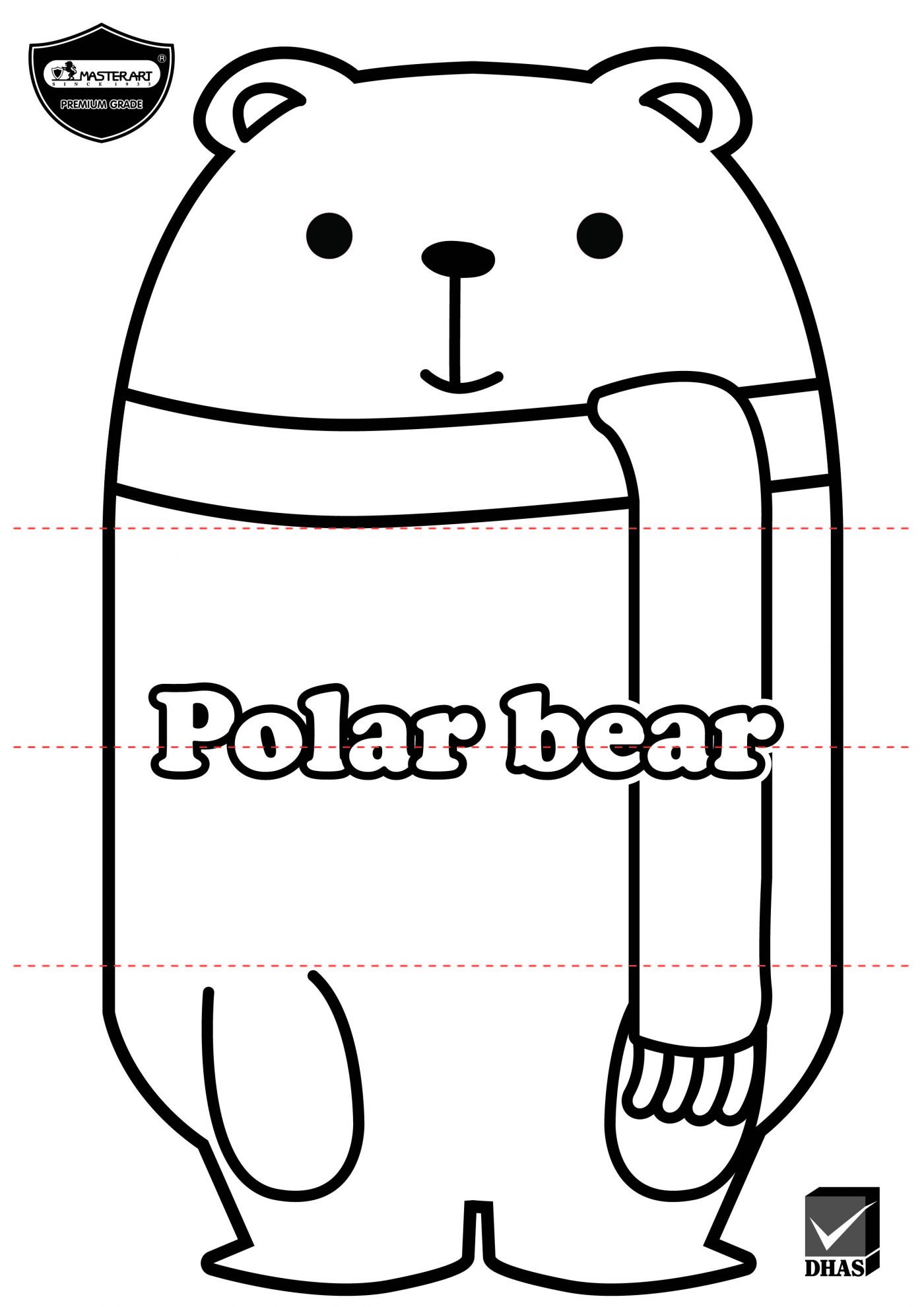 พับกระดาษ_PolarBear_MasterArt