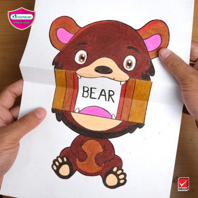 Master Art Pop up Bear