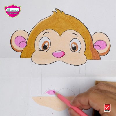 Master Art Pop up Monkey