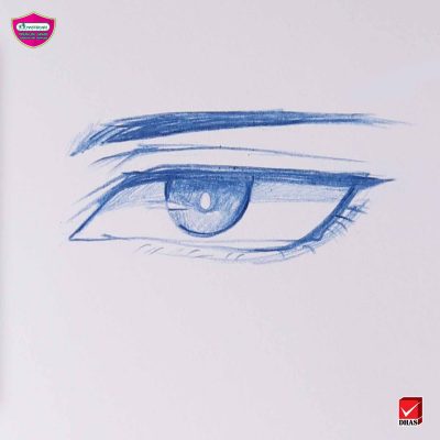 การวาดดวงตาอะนิเมะ ยังไง ให้เท่ แบบนักวาดมือโปร ด้วยสีไม้ Master Art