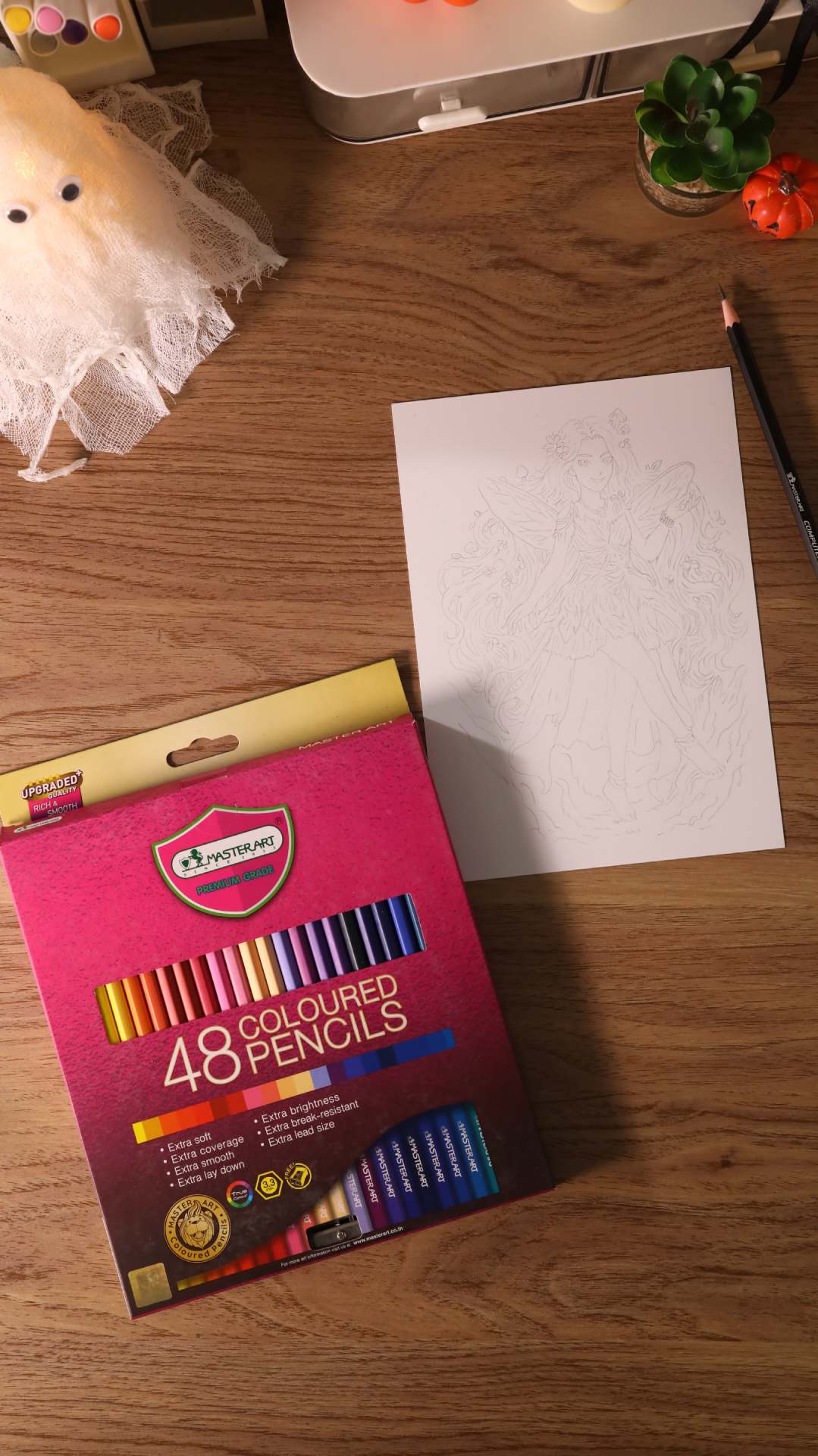 อุปกรณ์ระบายสีไม้ Master Art รุ่น Xtream