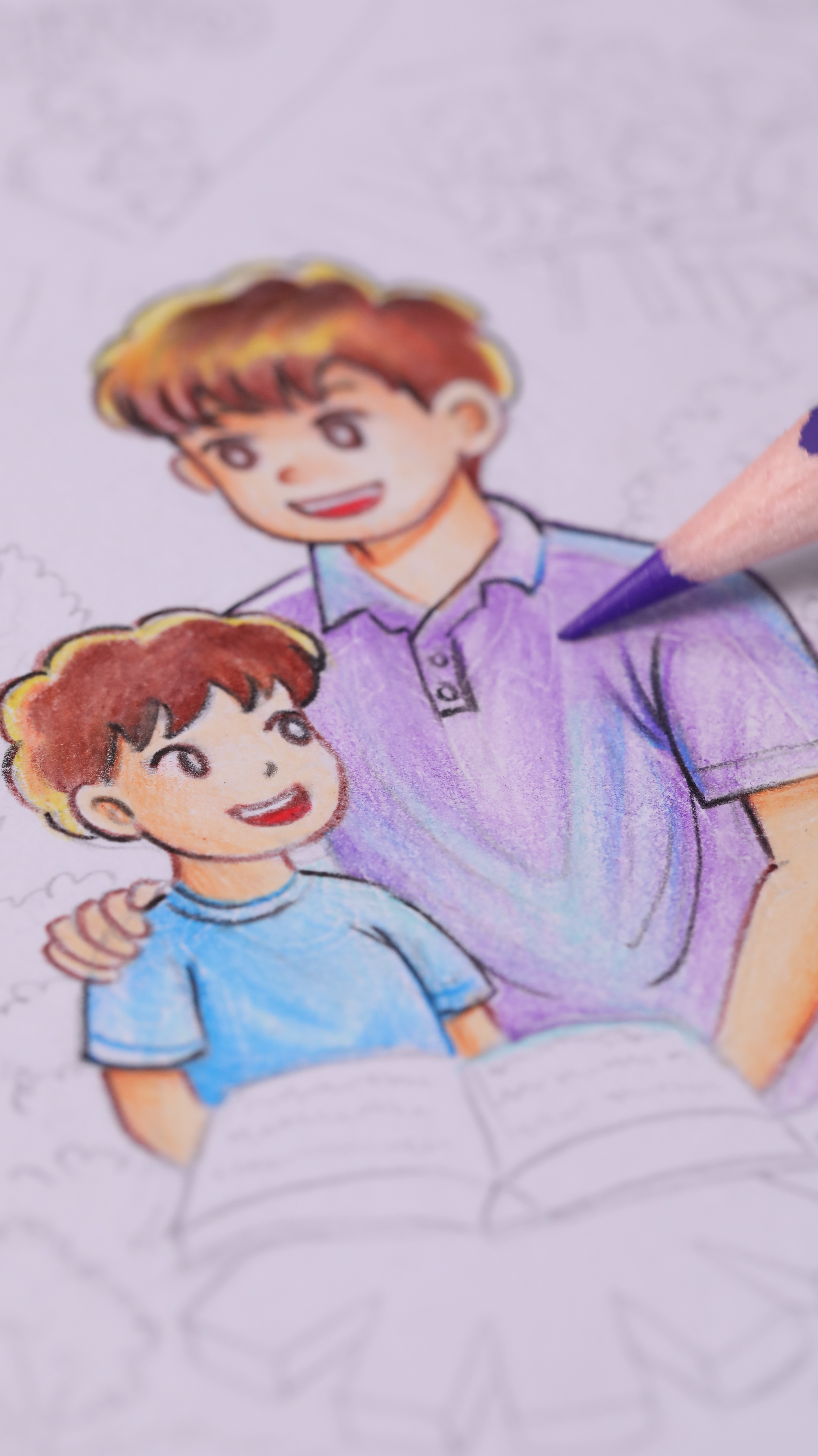 การตัดระยะภาพและเส้นนำสายตาในการวาดรูป